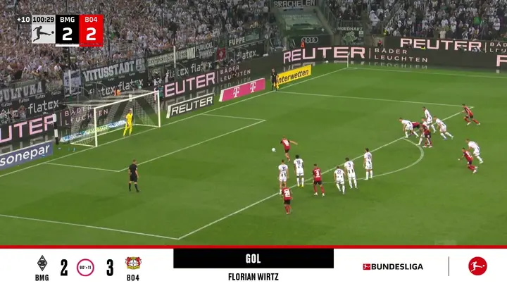 WATCH VIDEO M'gladbach 2-3 Bayer Leverkusen 2024.08.23 All Goals Highlights, Video highlights M'gladbach 2-3 Bayer Leverkusen, Clip M'gladbach 2-3 Bayer Leverkusen all goals highlights, M'gladbach Full Goals Highlights, Bayer Leverkusen Full Goals Highlight, Play off Bundesliga, Bundesliga Full Goals Highlight, Clip bóng đá ngoại hạng Đức, Clip bóng đá Đức, Clip kết quả bóng đá Đức hôm nay