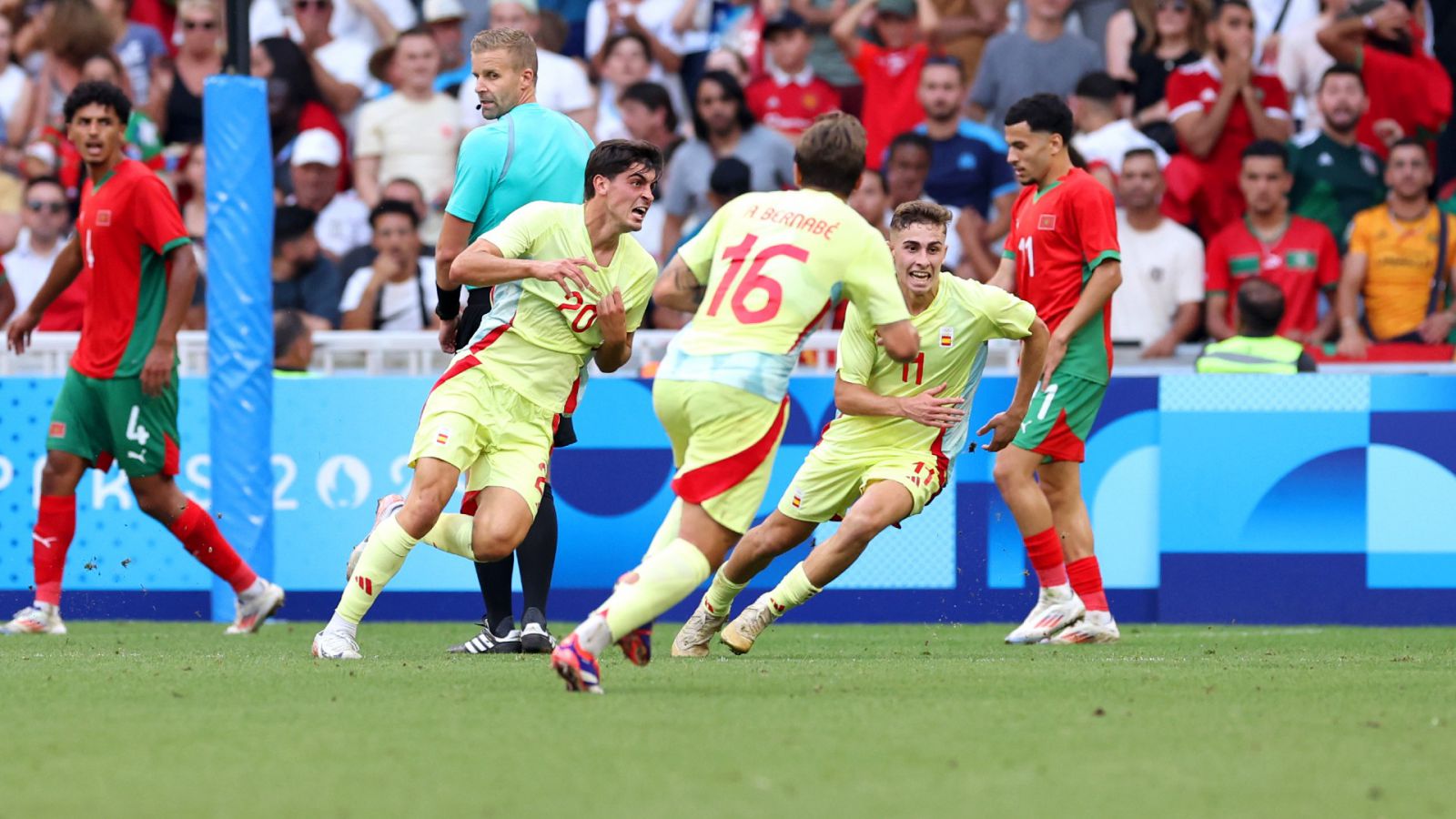 VIDEO Morocco 1-2 Spain (Olympic Paris 2024) 2024.08.05 All Goals Highlights