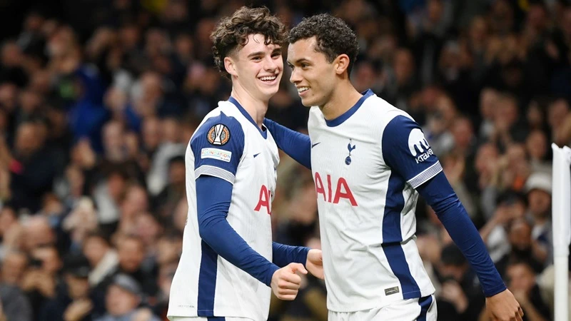 VIDEO Highlights Tottenham 3-0 Qarabag (Europa League) 2024.09.26 All Goals