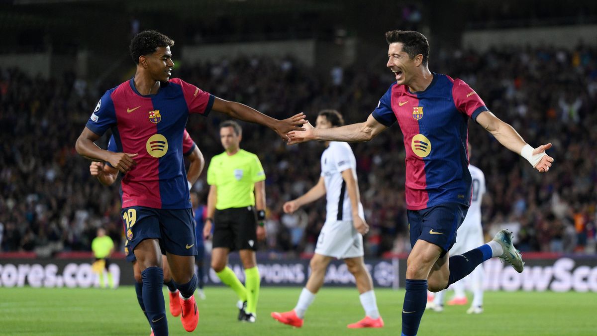 WATCH VIDEO Highlights Barcelona 5-0 Young Boys 2024.10.01 Lewi ghi 2 bàn, Video Barcelona 5-0 Young Boys highlights, Clip highlights Barcelona 5-0 Young Boys all goals, See live result Barcelona 5-0 Young Boys, Barcelona Full Goals Highlight, Young Boys Full Goals Highlight, Clip bàn thắng Barcelona 5-0 Young Boys, Champions League Full Goals Highlight, UEFA Champions League Full Goals Highlights, Clip bóng đá Cúp C1 Châu Âu, Clip kết quả bóng đá Cúp C1 Châu Âu hôm nay