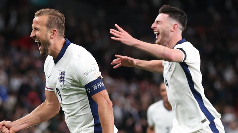 VIDEO Highlights England 2-0 Finland (Nations League) 2024.09.11 Harry Kane ghi 2 bàn thắng trong trận đấu thứ 100