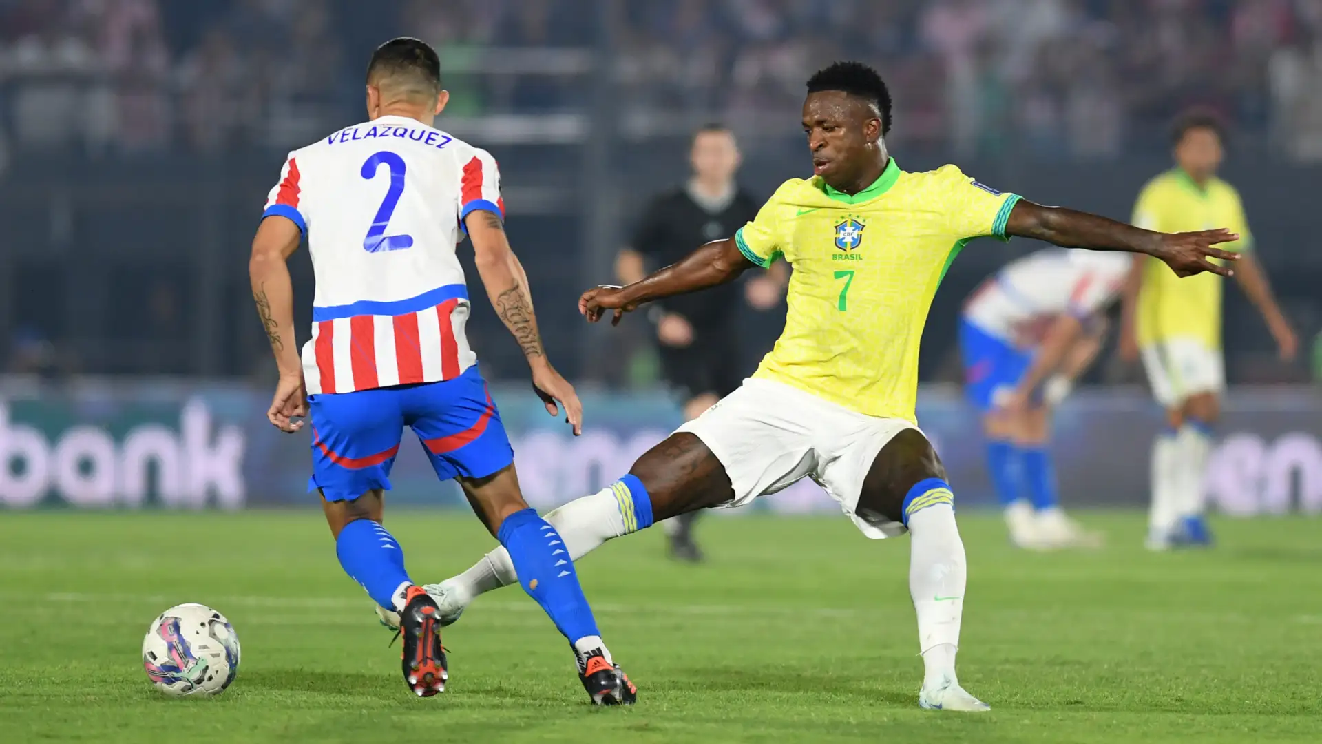 VIDEO Highlights Paraguay 1-0 Brazil (World Cup Qualifiers) Vinicius tịt ngòi