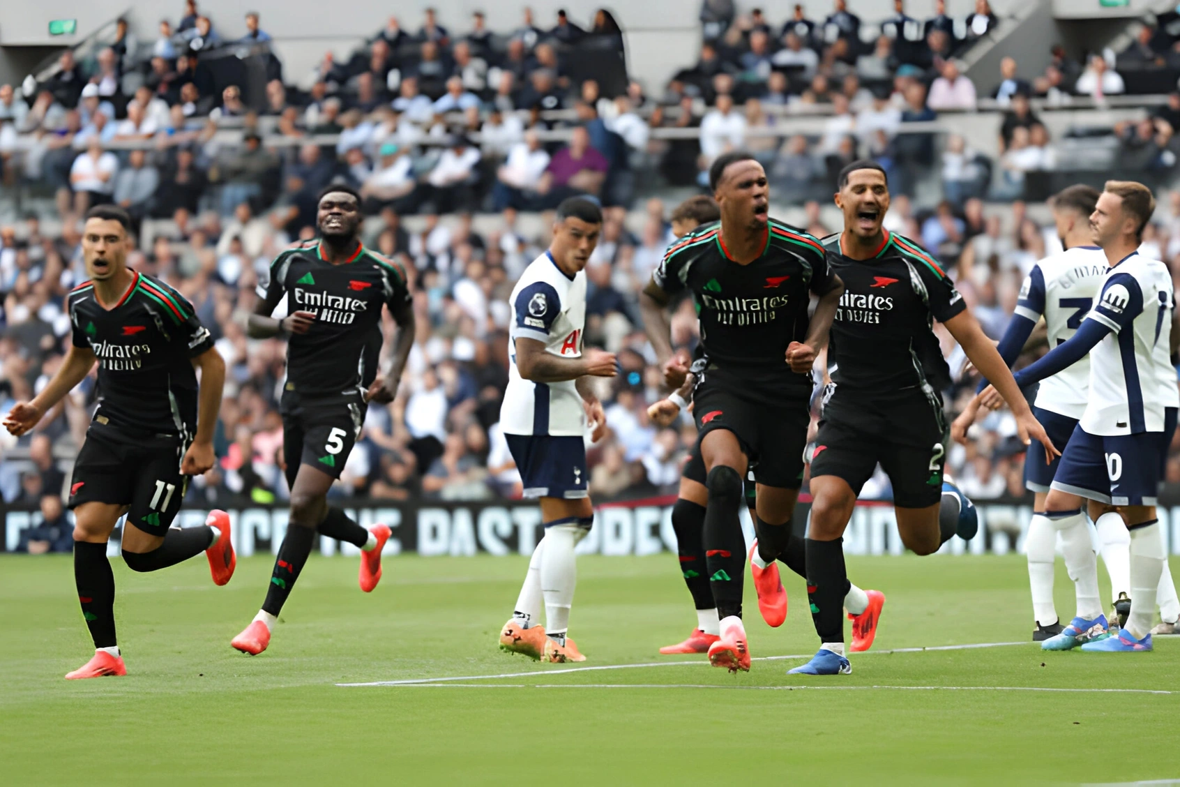 VIDEO Highlights Tottenham 0-1 Arsenal (Premier League) 2024.09.15 Trận đấu kịch tính căng thẳng