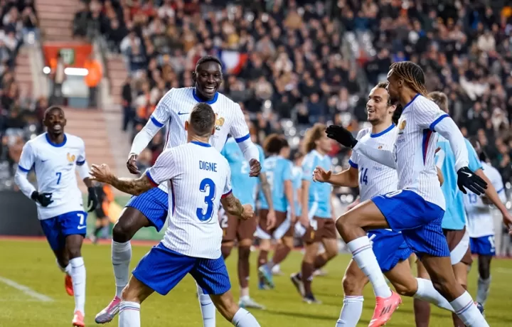 VIDEO Highlights Belgium 1-2 France (Nations League) 2024.10.14 All Goals