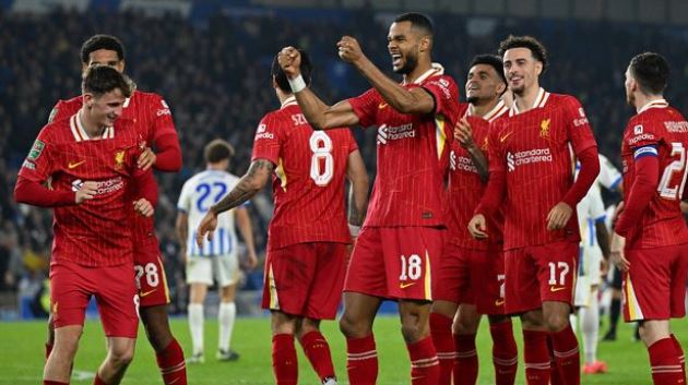 VIDEO Highlights Brighton 2-3 Liverpool (EFL Cup) 2024.10.30 All Goals