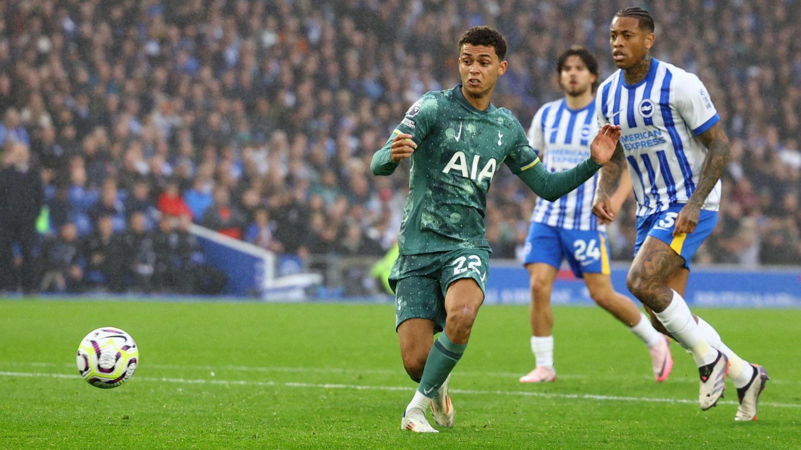 VIDEO Highlights Brighton 3-2 Tottenham (Premier League) 2024.10.06 All Goals