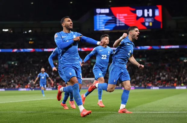 VIDEO Highlights England 1-2 Greece (Nations League) 2024.10.10 All Goals