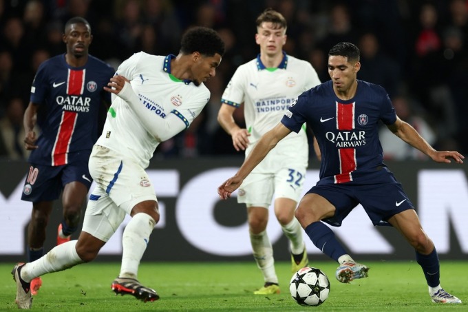 VIDEO Highlights PSG 1-1 PSV Eindhoven (Champions League) 2024.10.22 All Goals