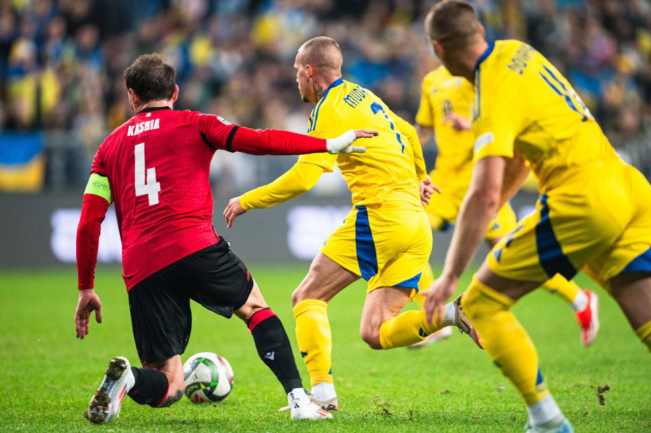 VIDEO Highlights Ukraine 1-0 Georgia (Nations League) 2024.10.11 All Goals