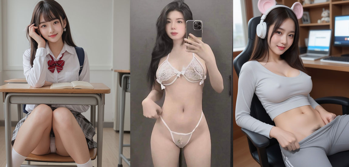 Ảnh NÓNG nữ sinh cấp 3 Khoe Hàng Sexy Lộ Lông Mu xinh đẹp như thiên thần