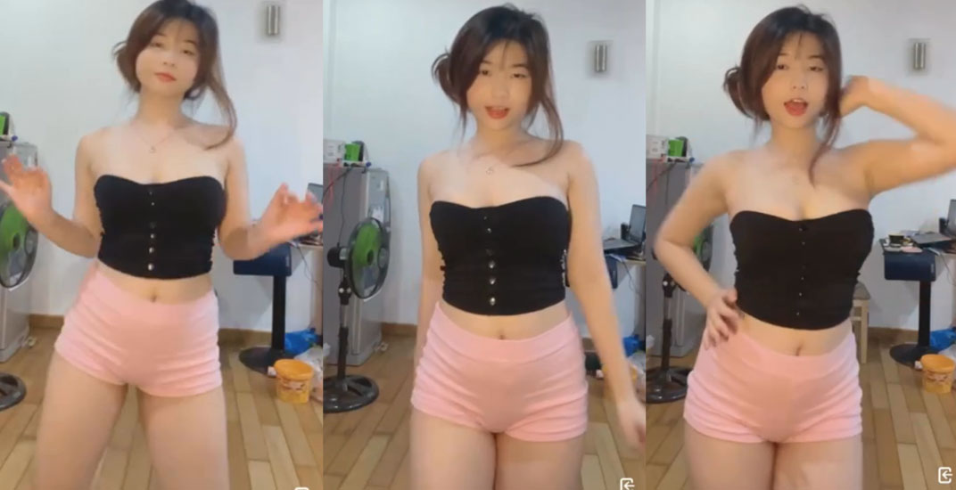 Clip Hương Loli YyLive nhảy sex dance khoe hàng múp gợi cảm