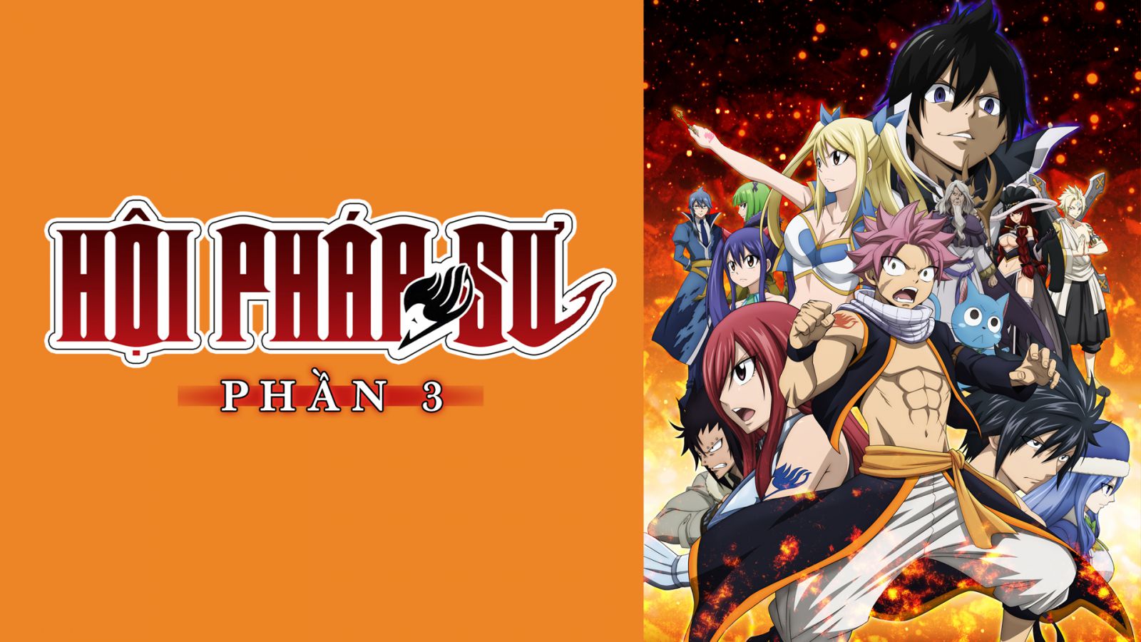 Fairy Tail Hội Pháp Sư Phần 3 Full HD Vietsub Lồng Tiếng Trọn Bộ [Full 51 Tập]