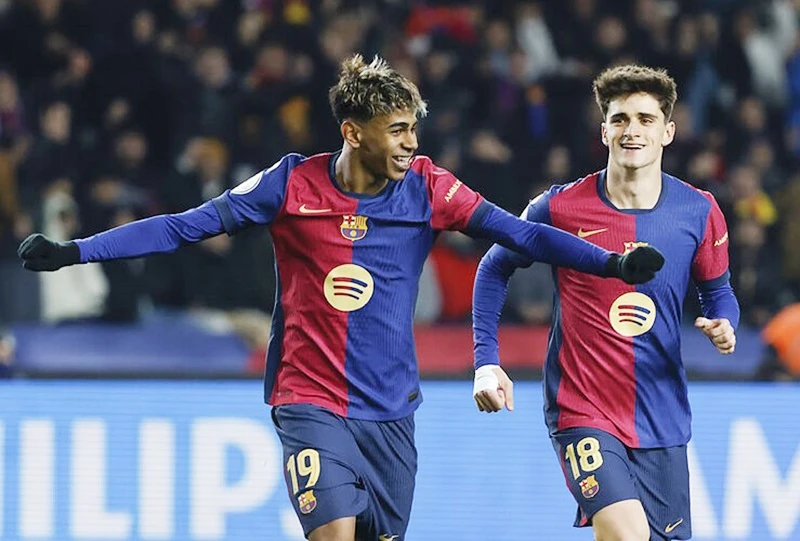 VIDEO Highlights Barcelona 5-1 Real Betis (Copa Del Rey) 2025.01.15 Yamal Rực Sáng