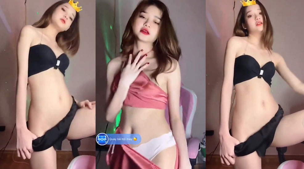 Clip hot teen Nini Bigo thả rông nhảy sexy dance lộ hàng