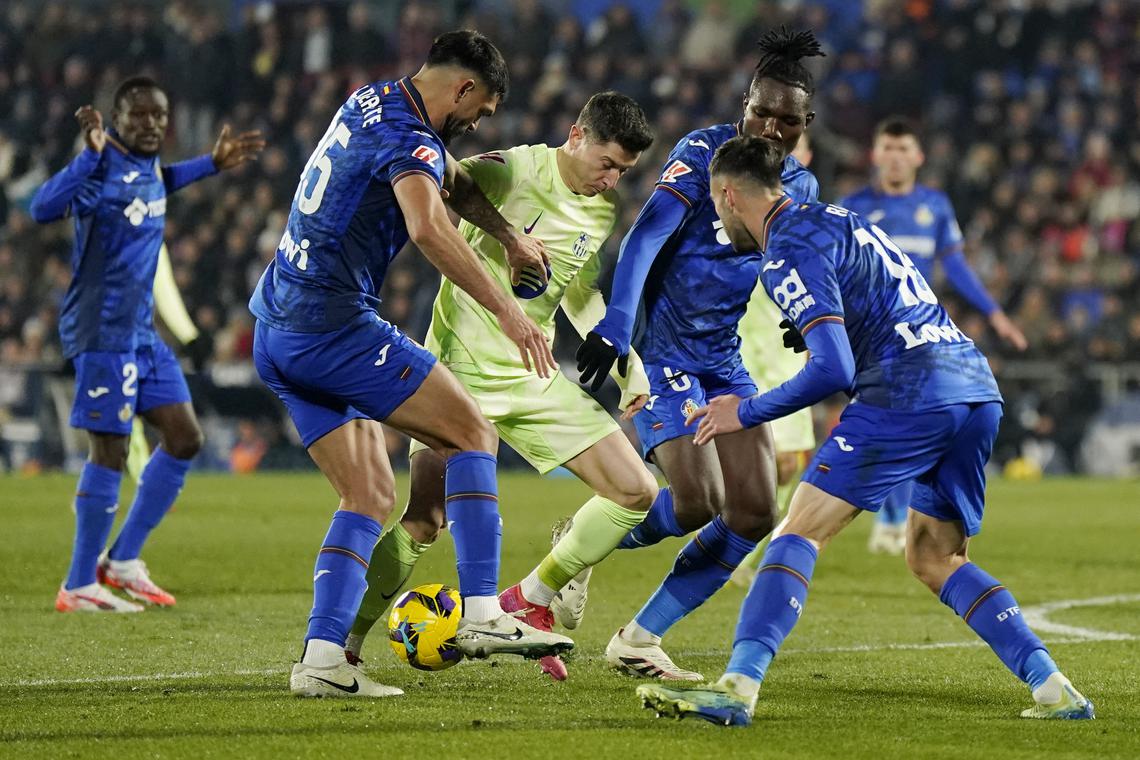 VIDEO Highlights Getafe 1-1 Barcelona (La Liga) 2025.01.18 Barca bất lực