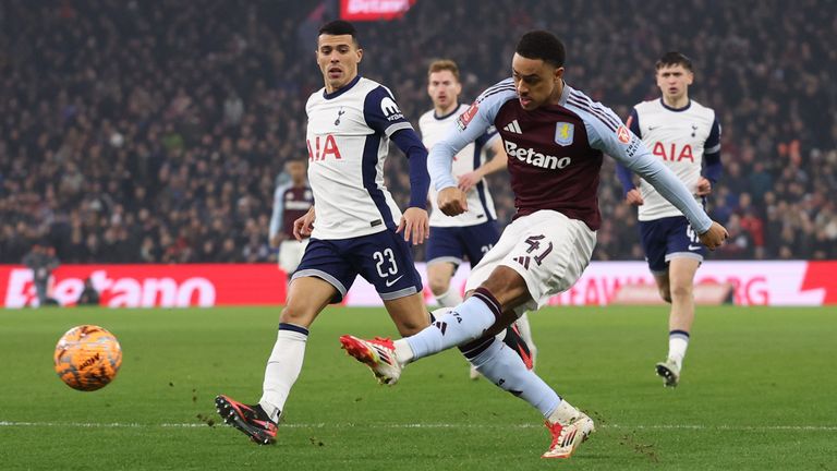 VIDEO Highlights Aston Villa 2-1 Tottenham (Premier League) 2025.02.09 Rashford mờ nhạt