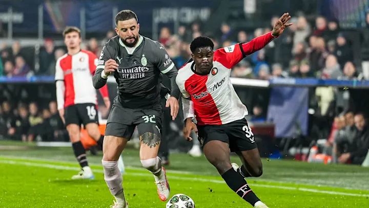 VIDEO Highlights Feyenoord 1-0 AC Milan (Champions League Playoff) 2025.02.12 All Goals