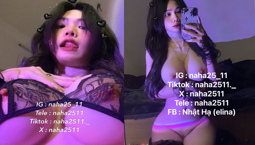 Clip hot girl Nhật Hạ show hàng nóng bỏng