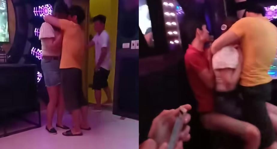 Clip Cận Cảnh hình ảnh trong quán Karaoke tay vịn cực Nóng BỎNG