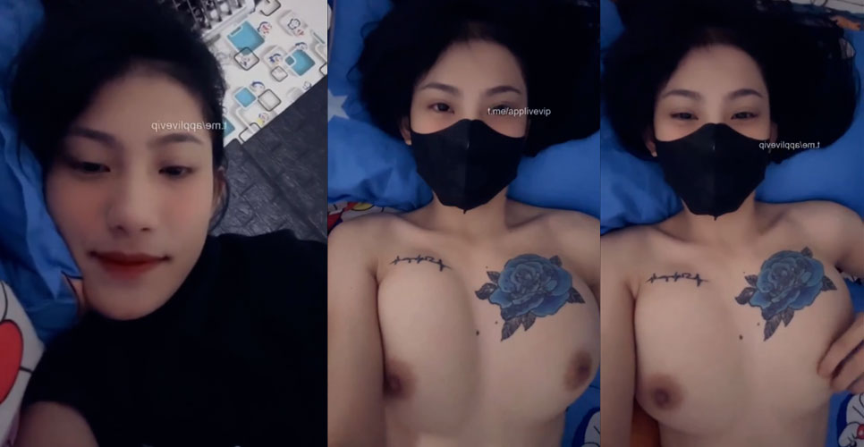 Clip teen idol mới nổi Huỳnh Bảo Trân 2k4 livestream khoe ngực đẹp hình xăm gợi cảm
