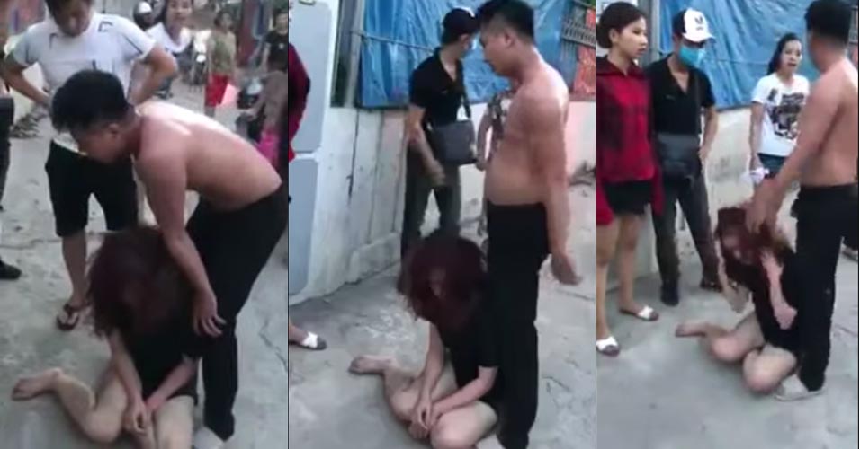 Clip bố mẹ chồng kéo cả họ hàng hang hốc đi đánh ghen