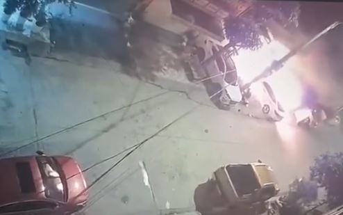 Clip đối tượng phóng hỏa đốt nhà khiến 4 ngôi nhà ở Bắc Giang cháy rụi