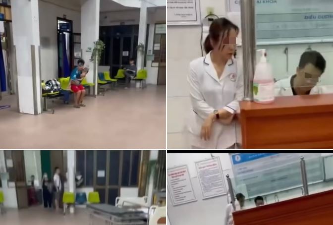 Clip Nhân viên Y tế BV ĐK Nam Định được cho là yêu cầu Nộp Đủ Tiền Mới Cấp Cứu