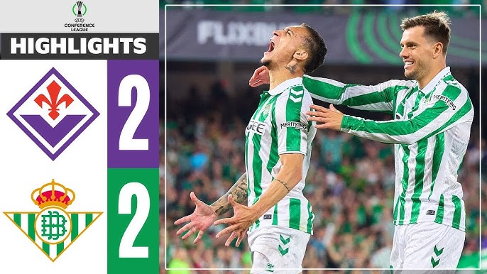 Fiorentina 2-2 Real Betis (Bán kết lượt về Cup C3) 2025.05.08 Antony người hùng