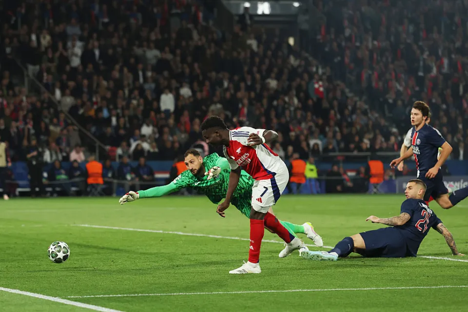 Paris SG 2-1 Arsenal (Bán kết lượt về Cup C1) 2025.05.07 Pháo thủ trắng tay