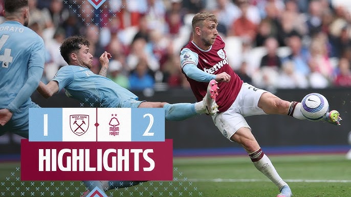 West Ham 1-2 Nottingham (Premier League) 2025.05.18 Full Highlights All Goals