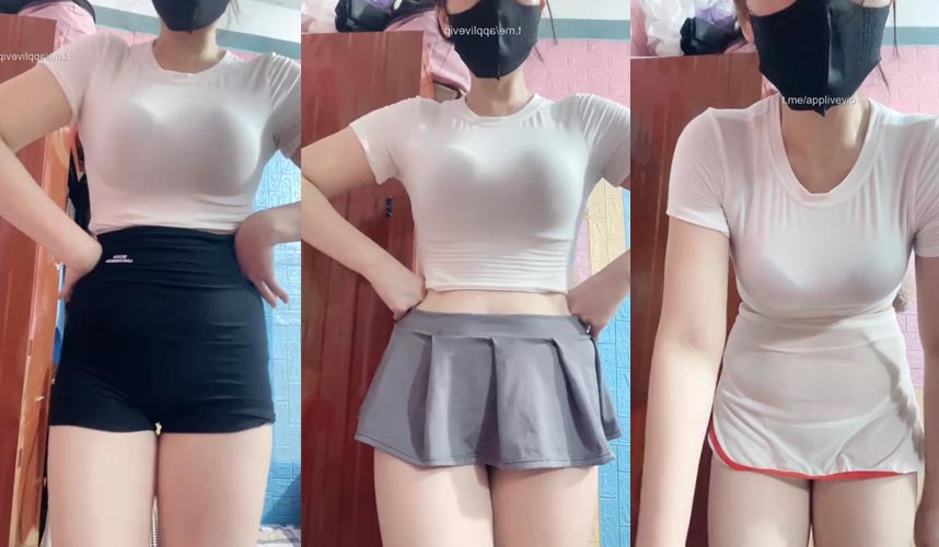 Clip YYLive Bé Linh (Be_Linh) đùi to mới vào nghề livestream nên còn E thẹn