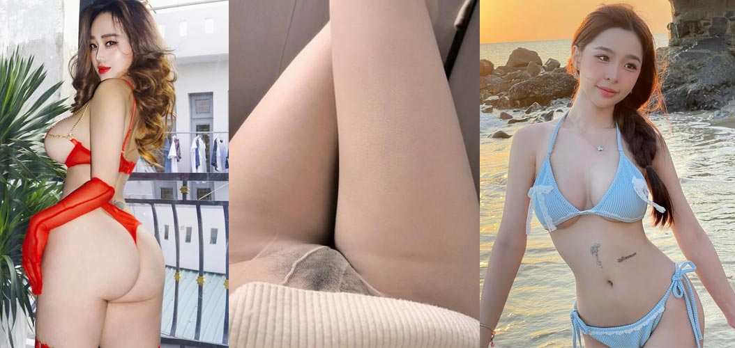 Gái xinh Việt Nam khỏe ảnh nóng Bikini Sexy nóng bỏng lộ lông mu