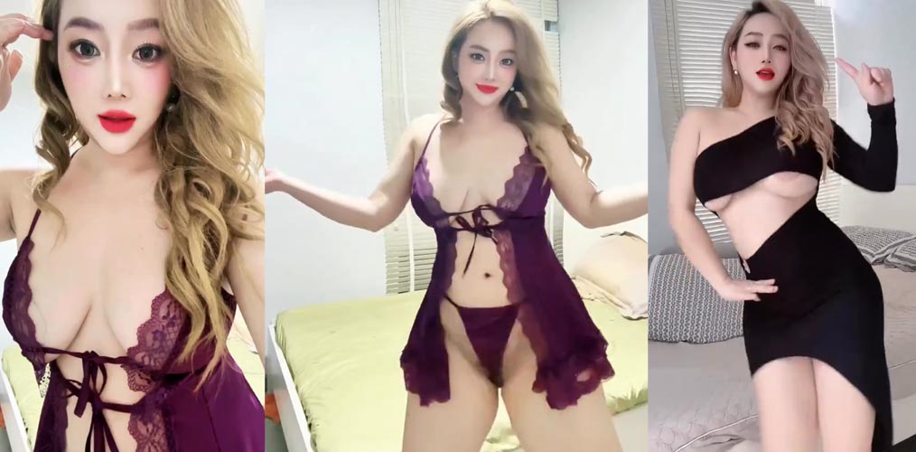 Clip hot girl Uyên Betty mặc đồ lót nhảy sexy khiêu gợi bướm múp xinh như búp bê