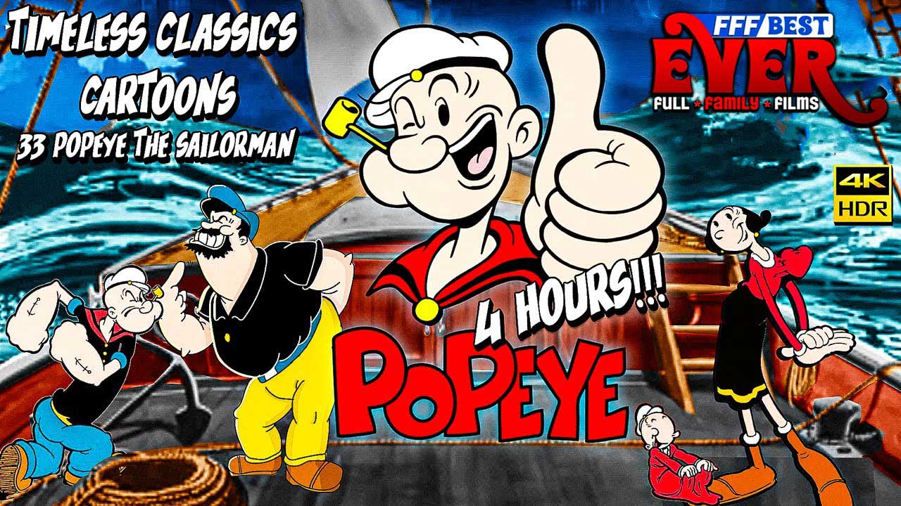 XEM TRỘN BỘ Hoạt Hình Thủy Thủ Popeye POPEYE THE SAILOR MAN Bản ĐẸP FULL HD