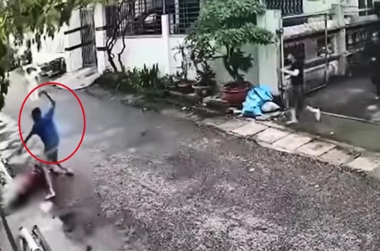 Clip bố ruột chém con gái trọng thương ở Hải Phòng