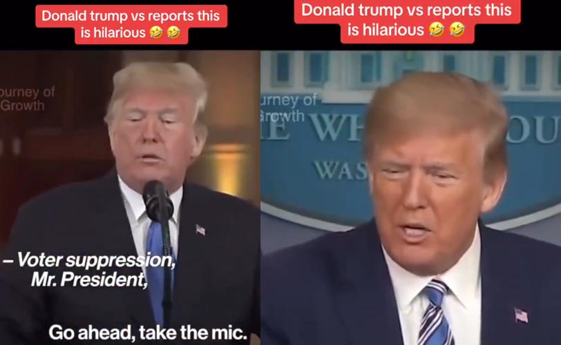 Donald Trump I’m the President of the United States. Don’t ever talk to the president that way
