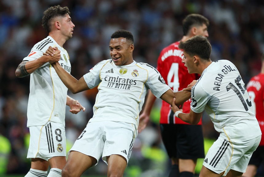 Real Madrid 2-1 Mallorca (La Liga) 2025.08.30 Ngược dòng trong 1 phút