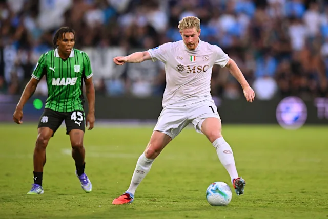 Sassuolo 0-2 Napoli (Serie A) 2025.08.23 Extended Highlights De Bruyne and MCTominay scored