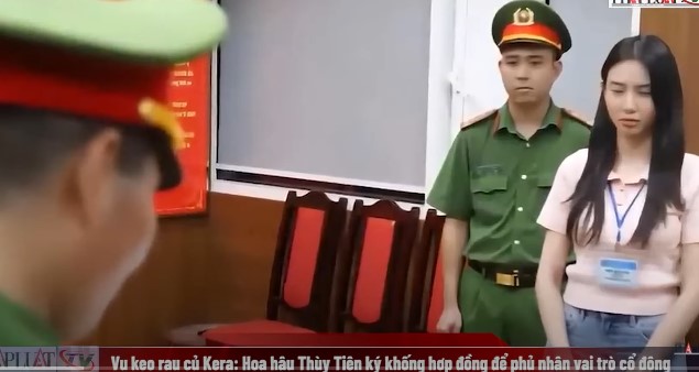 Hoa hậu Thùy Tiên ký khống hợp đồng để phủ nhận vai trò cổ đông vụ kẹo Kera?