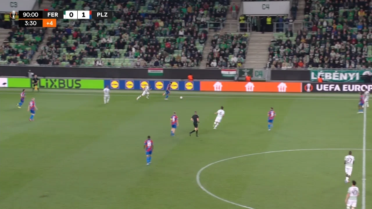 WATCH Ferencvaros 1-1 Plzen Extended Highlights Full HD 2025.09.25, Video Ferencvaros 1-1 Plzen Highlights, Ferencvaros Full Goals Highlight, Plzen Full Goals Highlights, UEFA Europa League Full Goals Highlights, Europa League Full Goals Highlight, Video bóng đá Cúp C2 Châu Âu, Clip kết quả bóng đá Cúp C2 Châu Âu hôm nay