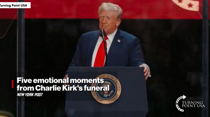 VIDEO Five emotional moments from Charlie Kirk's funeral, Donald Trump, Donald Trump Republican, Newest Donald Trump Disqualified, Video Donald Trump Disqualified, Clip Donald Trump Disqualified, News Donald Trump Disqualified, Former President Donald Trump, Video Donald Trump wins Iowa, Latest news Donald Trump Disqualified, News hot today, Latest today news video, US news video today, Hot news today on the world, US today news, Post news hot today, Today news Video, Hot news today