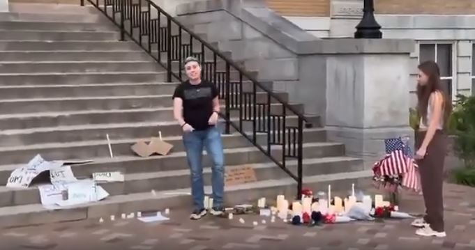 VIDEO Sisters who destroyed Charlie Kirk memorial left begging for money online after being fired, Charlie Kirk news video, Sisters who trashed Charlie Kirk memorial begging for cash to pay legal bills after losing jobs, VIDEO Five emotional moments from Charlie Kirk's funeral, Donald Trump, Donald Trump Republican, Newest Donald Trump Disqualified, Video Donald Trump Disqualified, Clip Donald Trump Disqualified, News Donald Trump Disqualified, Former President Donald Trump, Video Donald Trump wins Iowa, Latest news Donald Trump Disqualified, News hot today, Latest today news video, US news video today, Hot news today on the world, US today news, Post news hot today, Today news Video, Hot news today