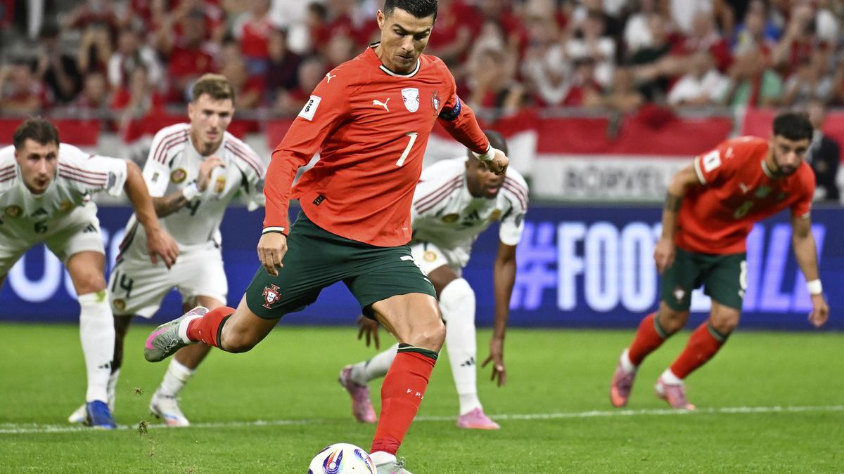 Cristiano Ronaldo becomes joint-highest goalscorer in FIFA World Cup Qualifiers...WATCH Highlights Hungary 2-3 Portugal 2025.09.10 Full Highlights, World Cup 2026 Qualifiers, Video Hungary 2-3 Portugal Full Highlights, Hungary Full Goals Highlight, Portugal  Full Goals Highlight, vong loai world cup 2026, Clip bóng đá Vòng Loại World Cup 2026, Video bàn thắng World Cup 2026, World Cup 2026, Vòng loại World Cup 2026, Video Vòng Loại World Cup 2026, Video bóng đá World Cup 2026
