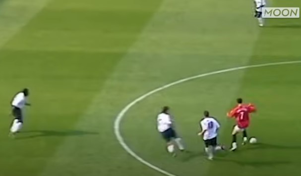 Clip Cristiano Ronaldo First Match For Man Utd