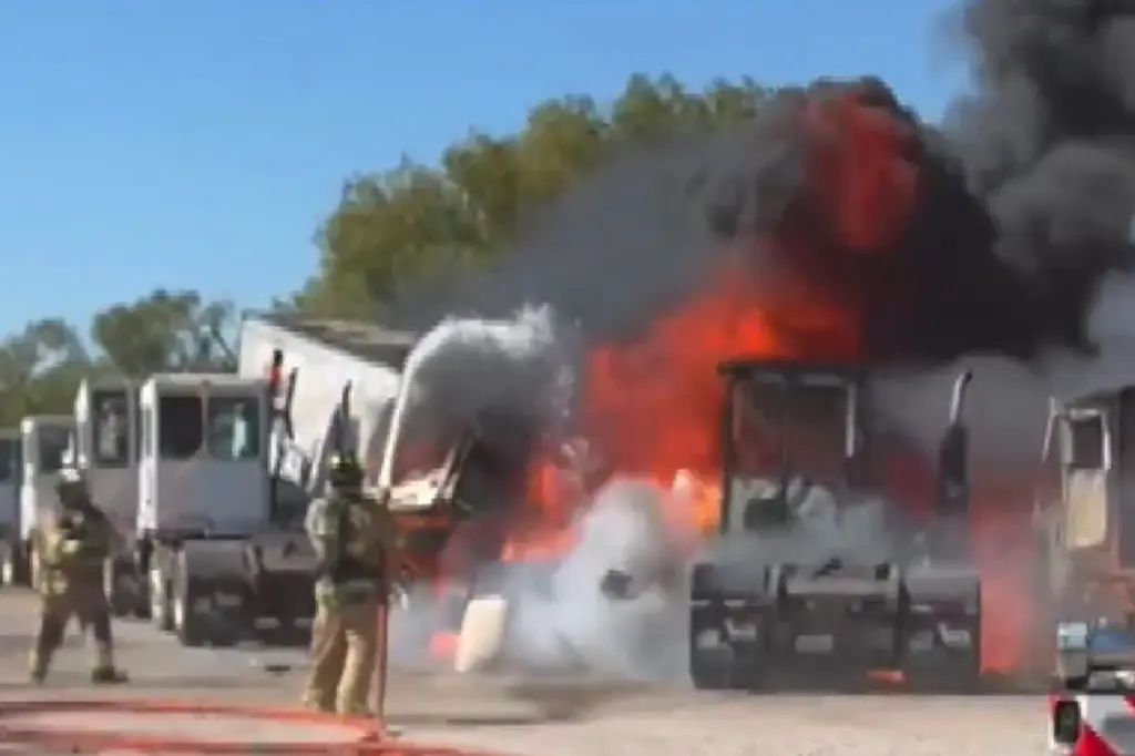 2 dead after plane crashes into 18-wheeler in fiery explosion shocking video shows, 2 dead after plane crash in Tarrant County, VIDEO 2 dead from plane crash northwest of Fort Worth, Video Small plane crashes into vehicles in Texas, Hot news today, News hot today, Post news hot today, Hot news today on the world, Shocking news video, Shocking news video today, US news today, Today news Video, US news video today, Shock news today, US today news, Today News Philadelphia, Latest today news video