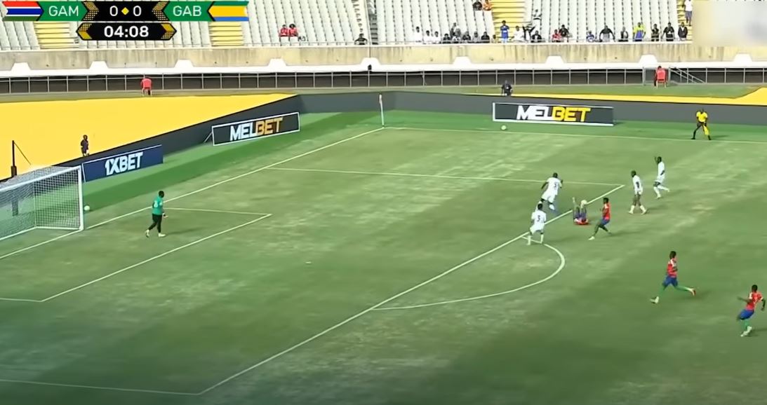Gabon 4-3 Gambia Extended Highlights Full HD (2025.10.10) Aubameyang 4 Goals