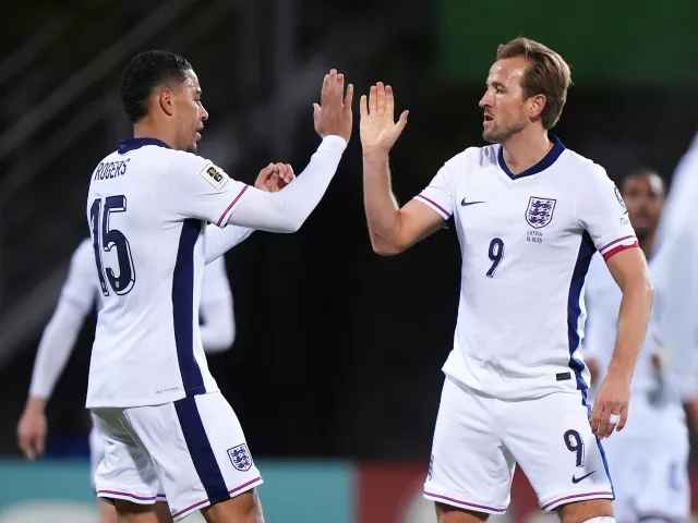 Latvia 0-5 England Extended Full Highlights & Goals (2025.10.14)