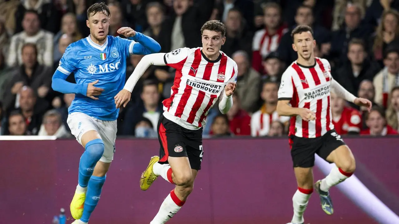 PSV Eindhoven 6-2 Napoli Extended Full Highlights & Goals (2025.10.21)