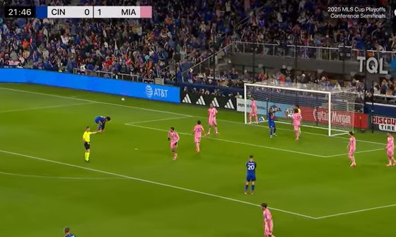 Cincinnati 0-4 Inter Miami | Full Match Highlights | 2025 Audi MLS Cup Playoffs 2025.11.23