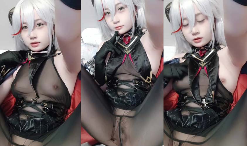 Cute Chinese girl Asian Cosplay show bím đẹp dễ thương Gái xinh Trung Quốc cosplay
